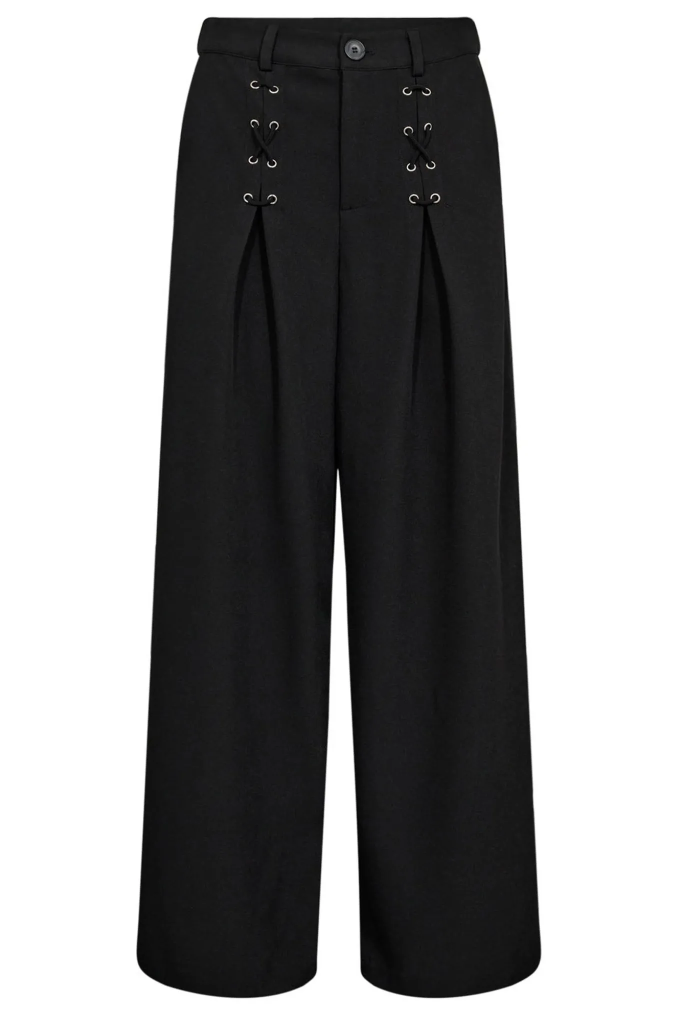 LunaCC Eyelet Wide Pant 96Black 31554