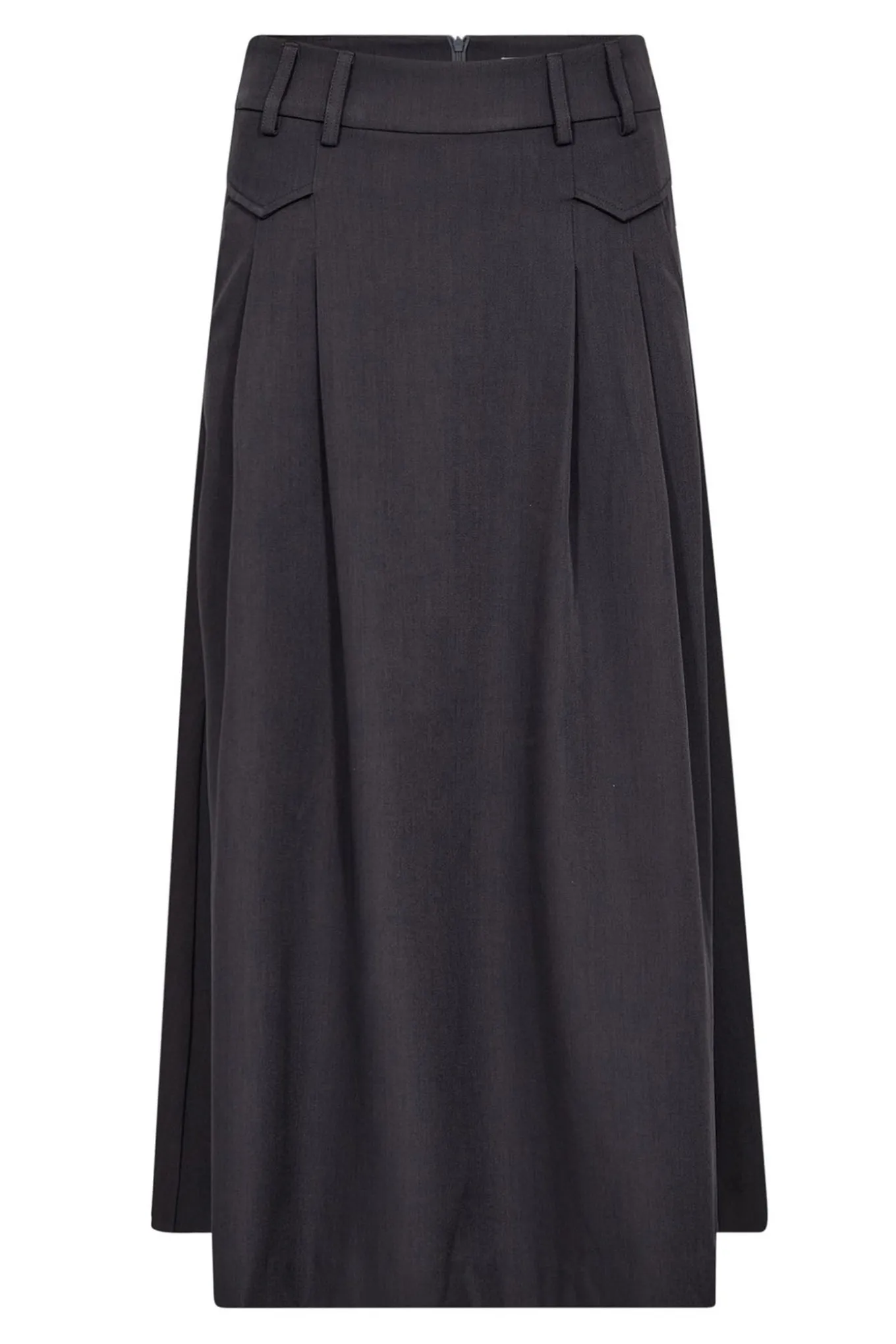 LunaCC Pocket Pleat Skirt 139Mid Grey 34222
