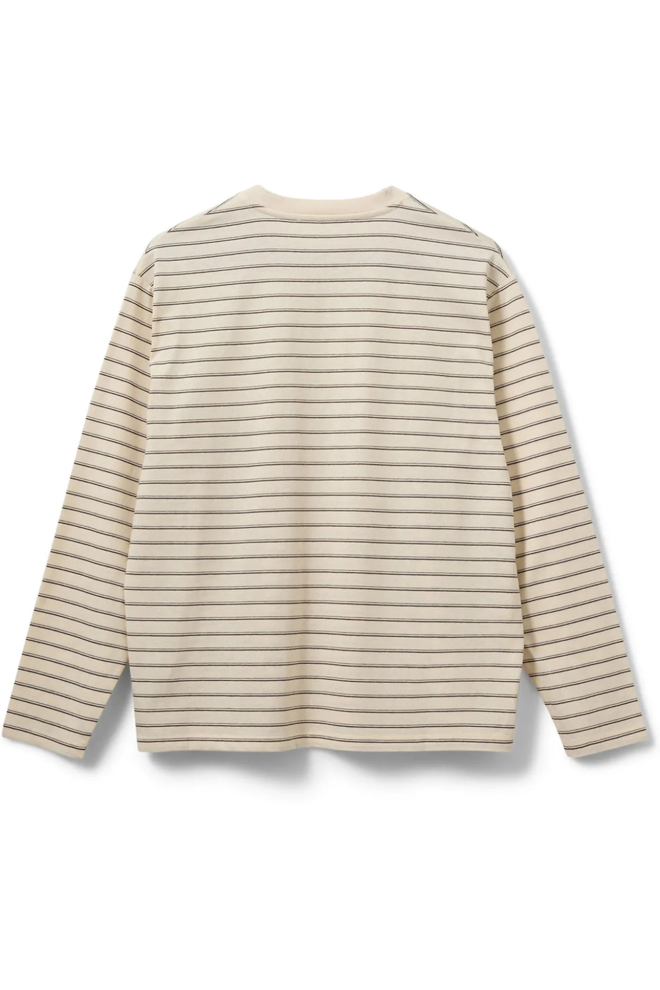 MASYSW LONGSLEEVE BOXY TSHIR 0140 Off White Striped S261480