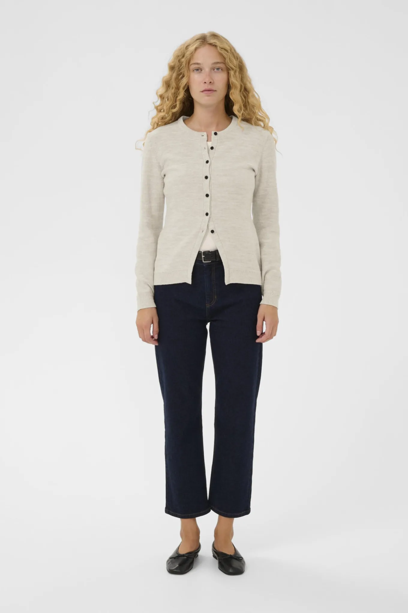 NAASUIW CARDIGAN Griffin Melange 1751021 30112161