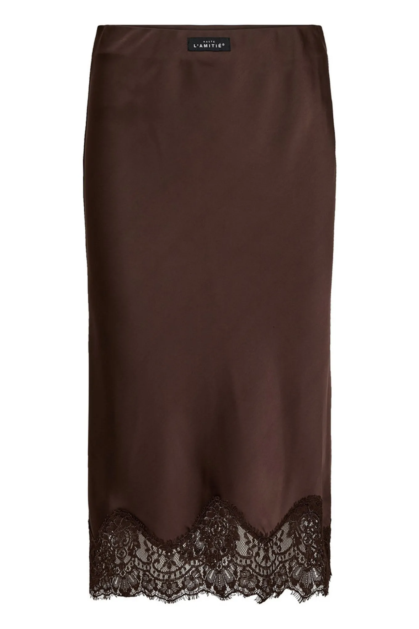 Naomi Lingerie Pencil Skirt Mocca HL10561