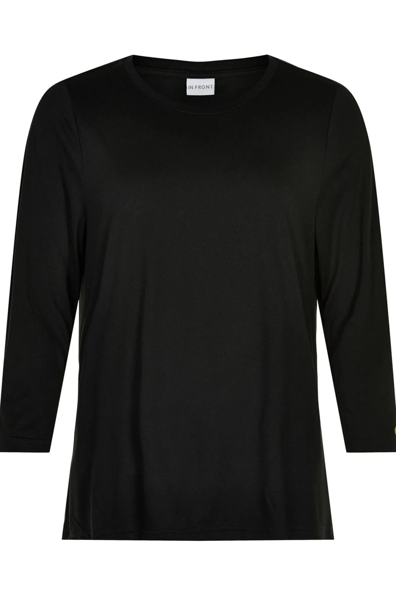 Nina tshirt 3/4 sleeve SORT 14920
