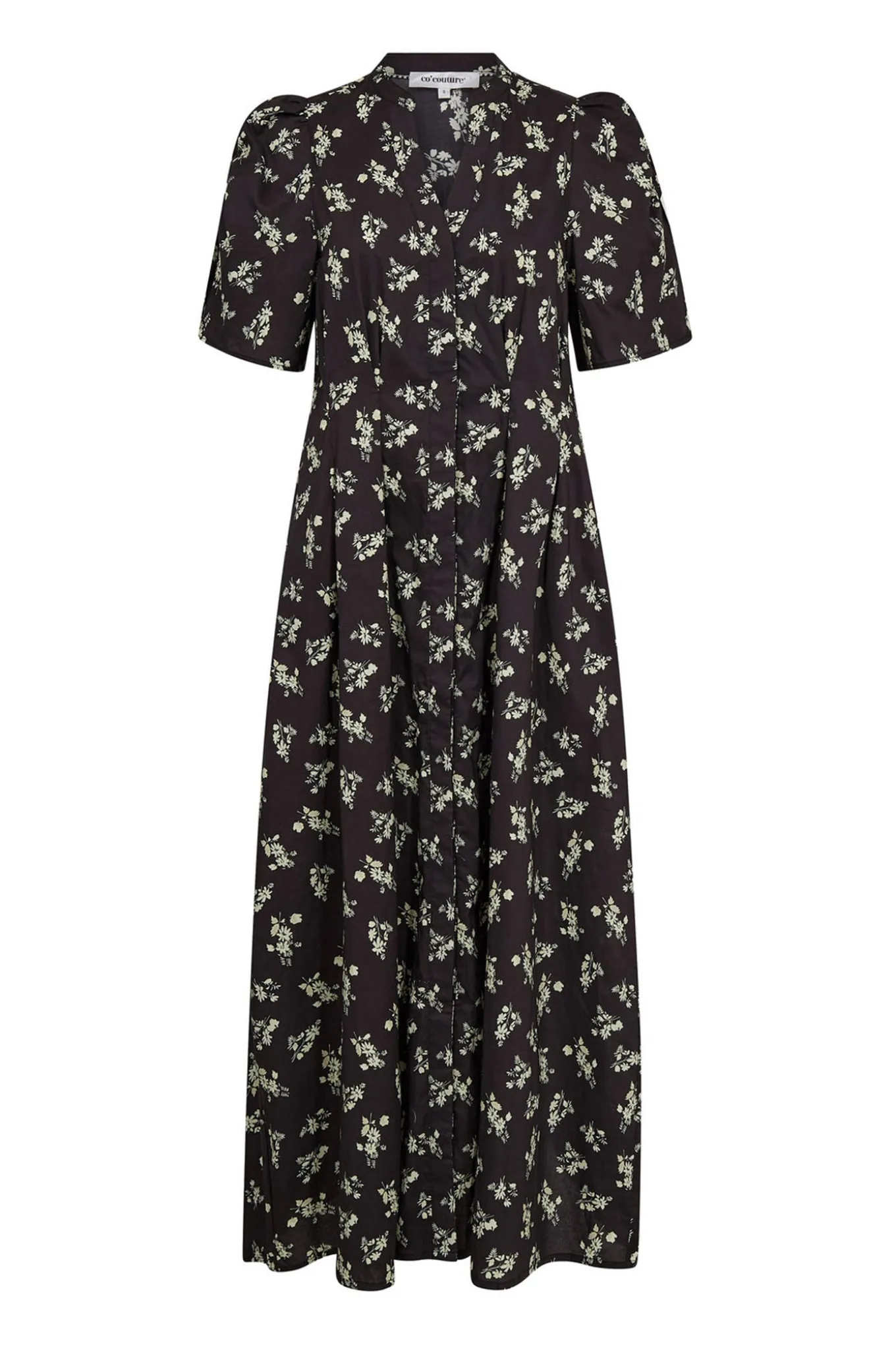 OliviaCC Flower Pleat Dress 96Black 46034