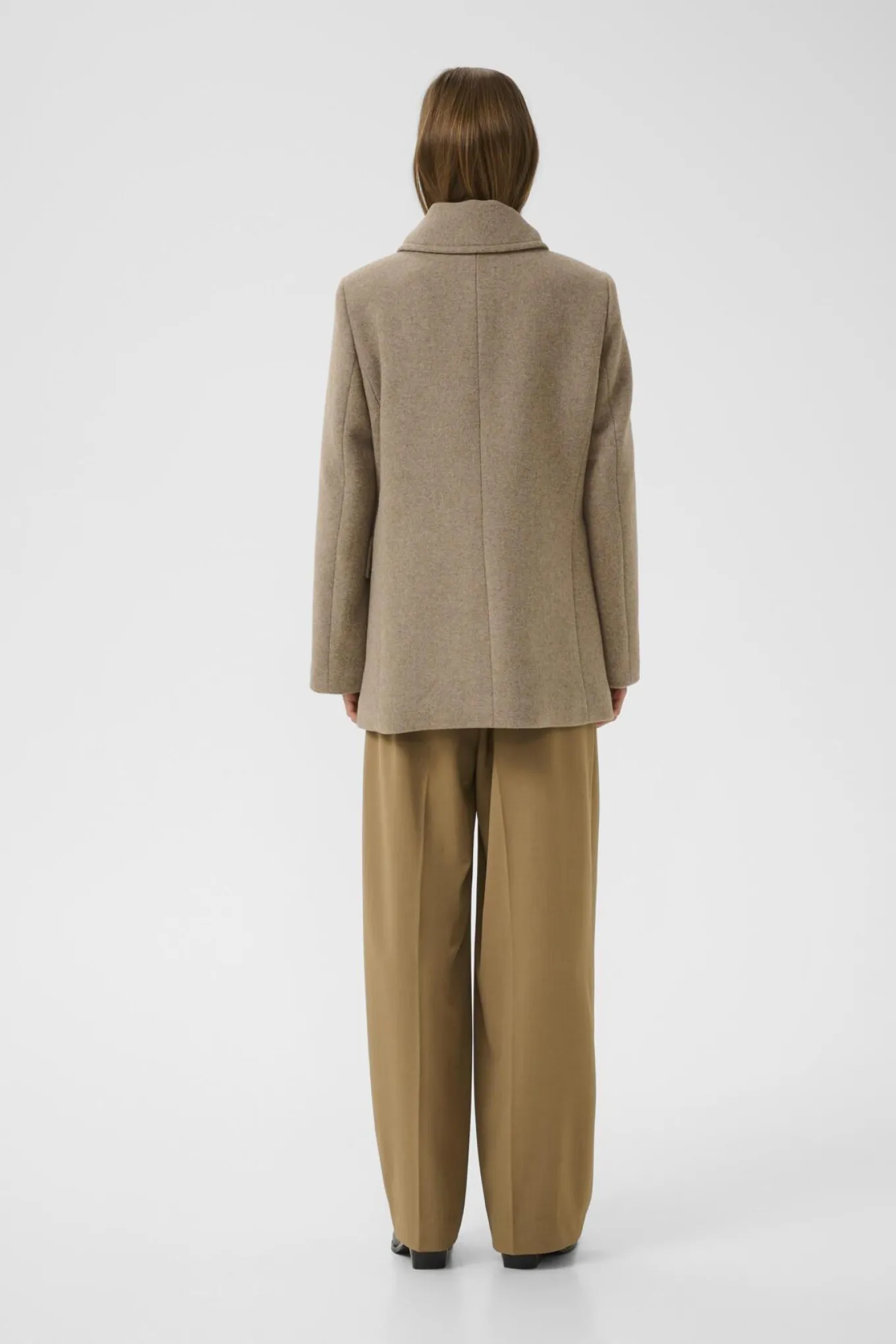 PerryIW Sailor Coat R Sandy Grey Melange 30110809