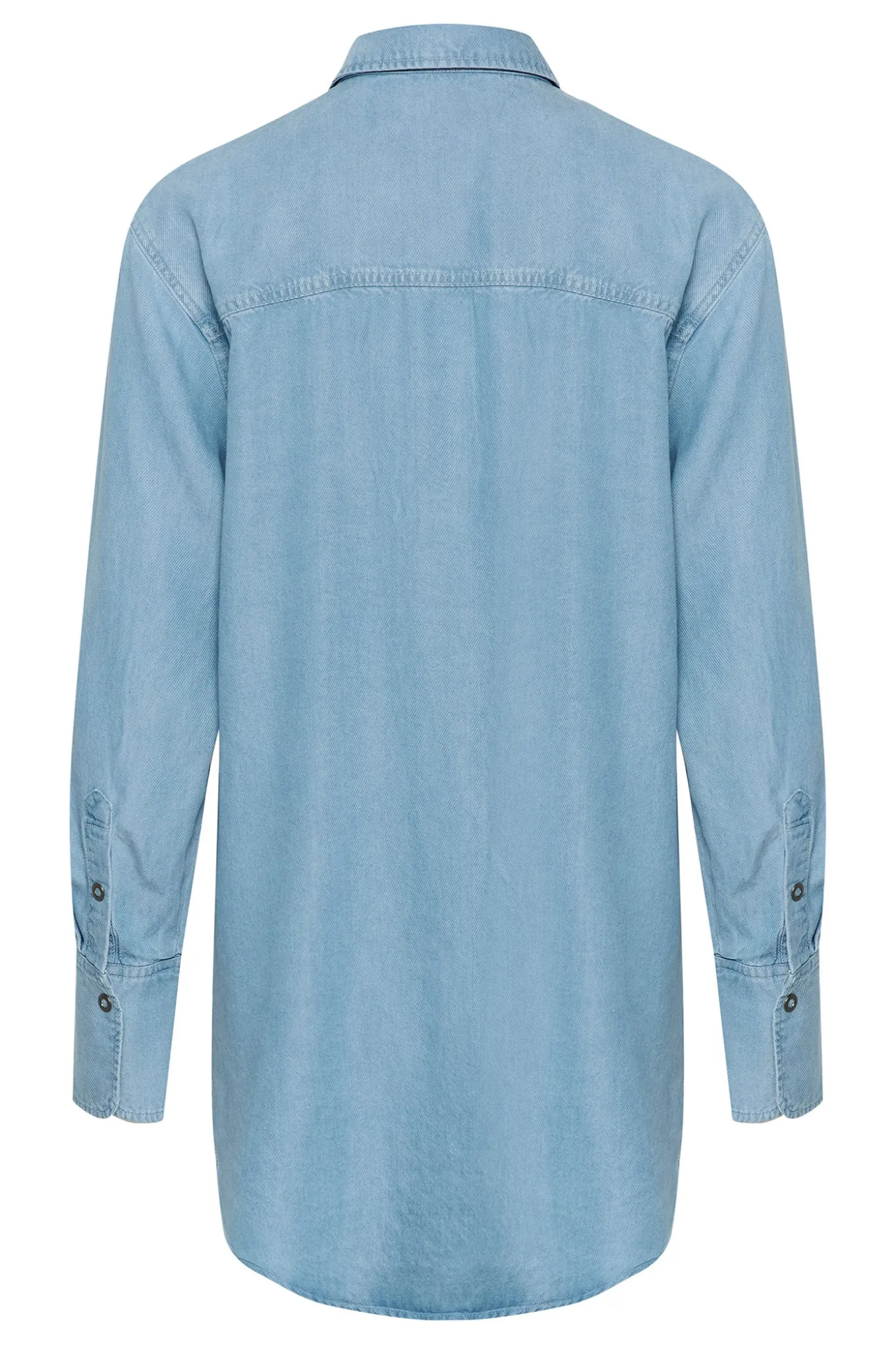 PhilipaIW Lova Shirt Light Blue Denim 30109581