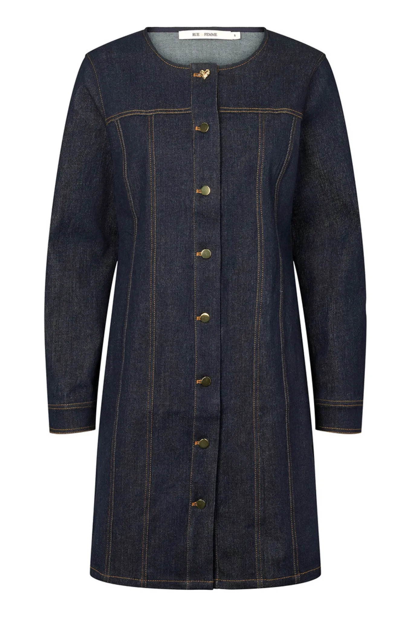 7659RDFKya dress 200 Blue denim RDF611