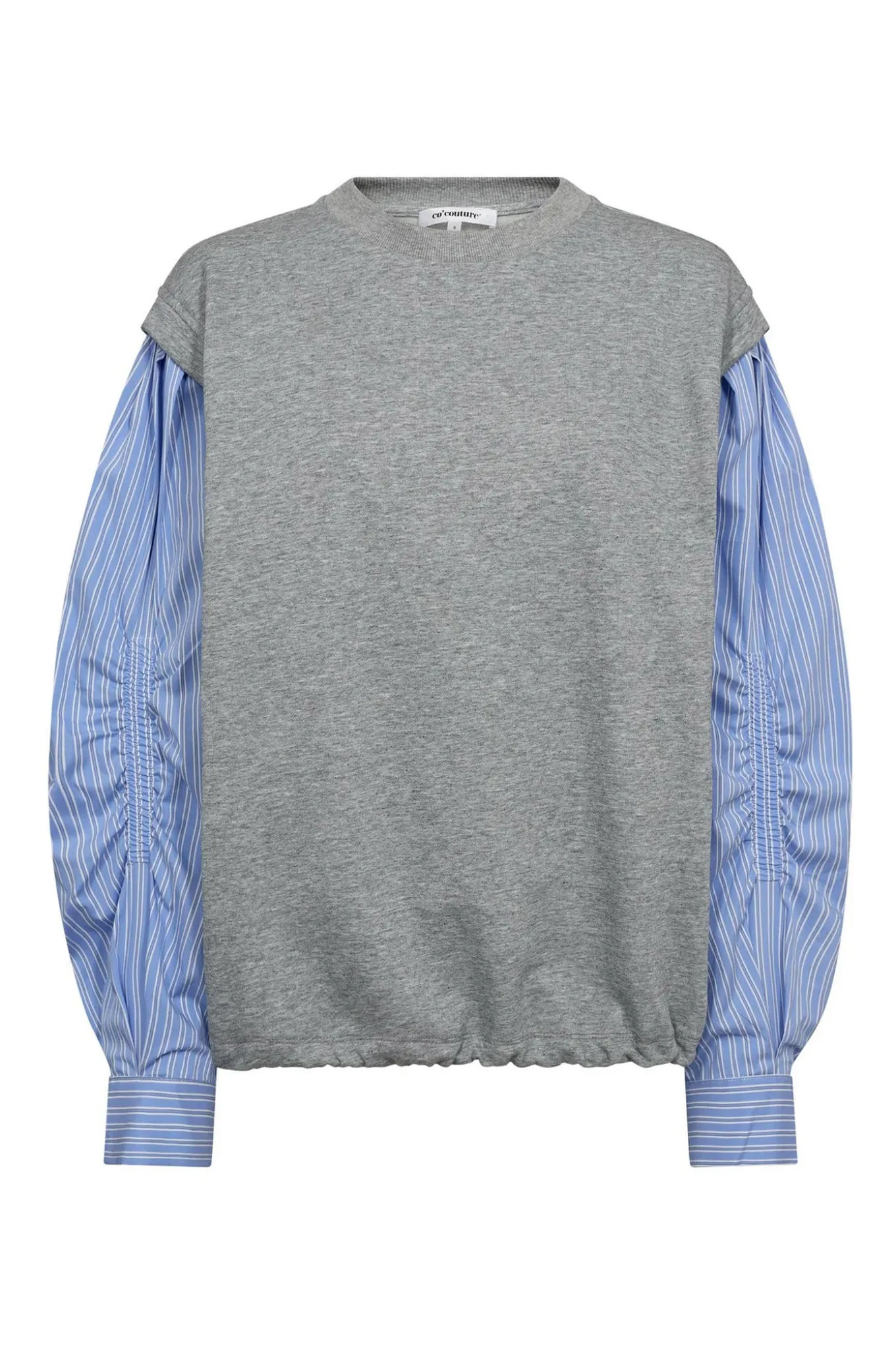 SabinaCC Mix Shirt Sweat 138Light Grey 47010