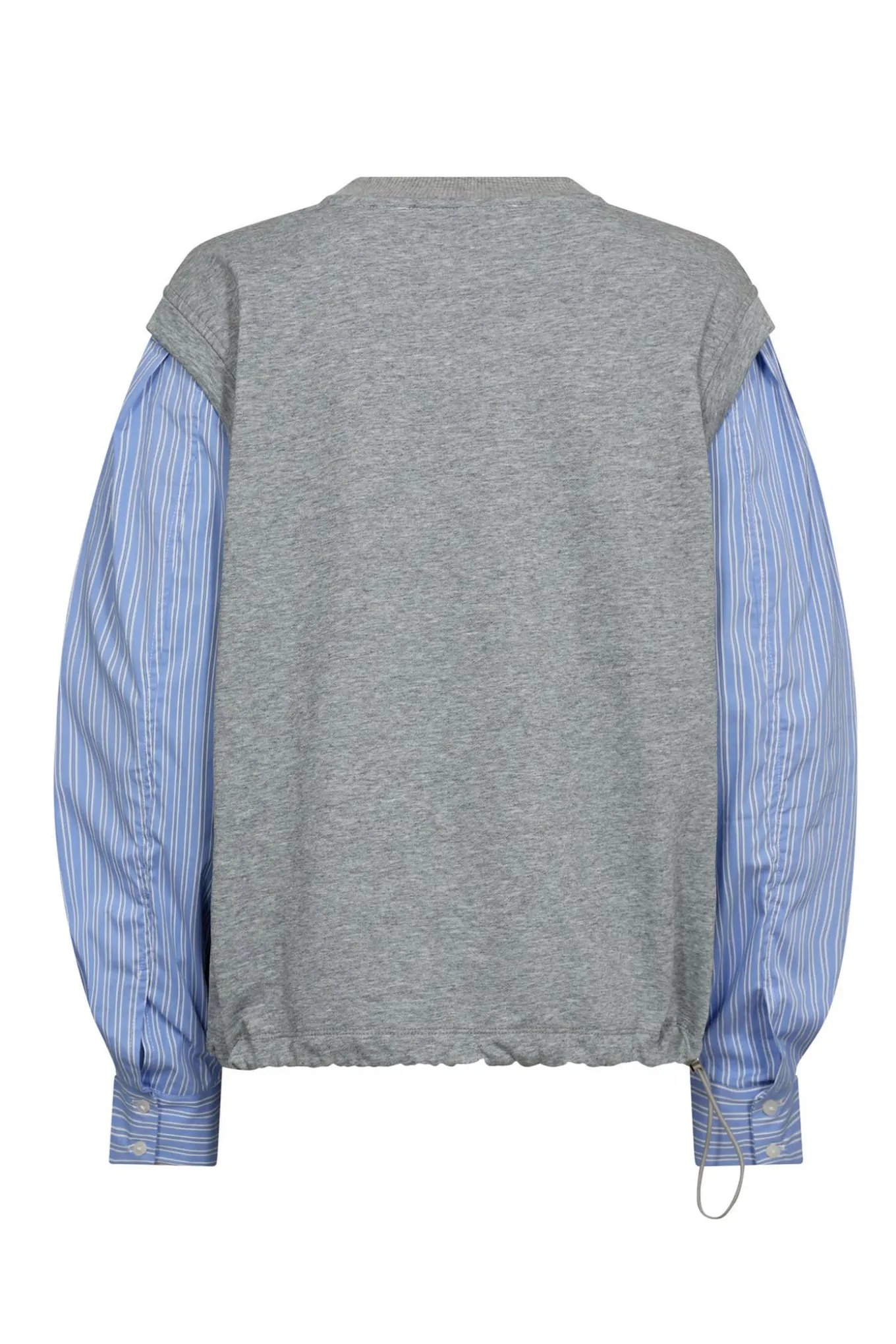 SabinaCC Mix Shirt Sweat 138Light Grey 47010