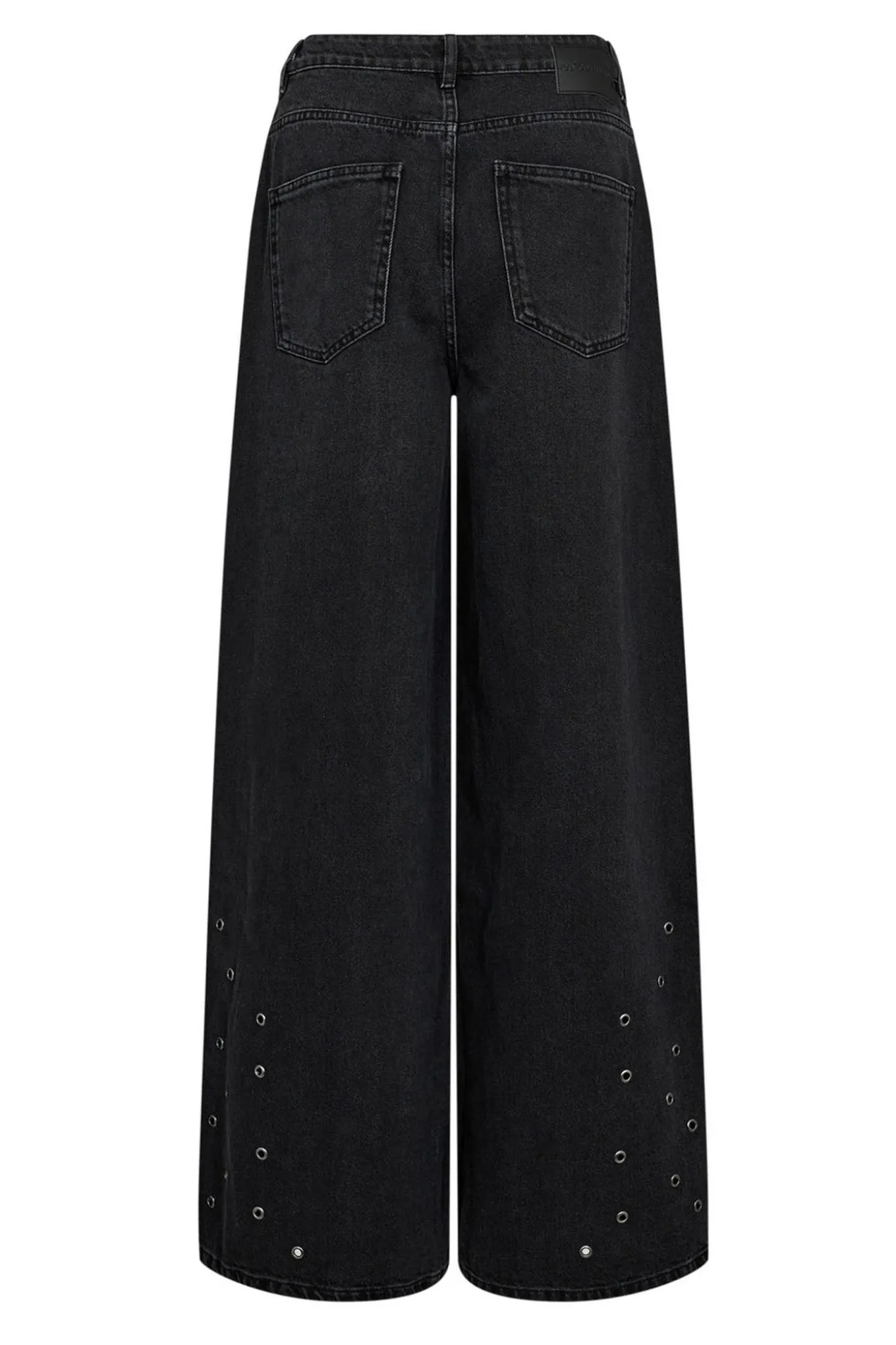 SifCC Eyelet Wide Jeans 96Black 31586