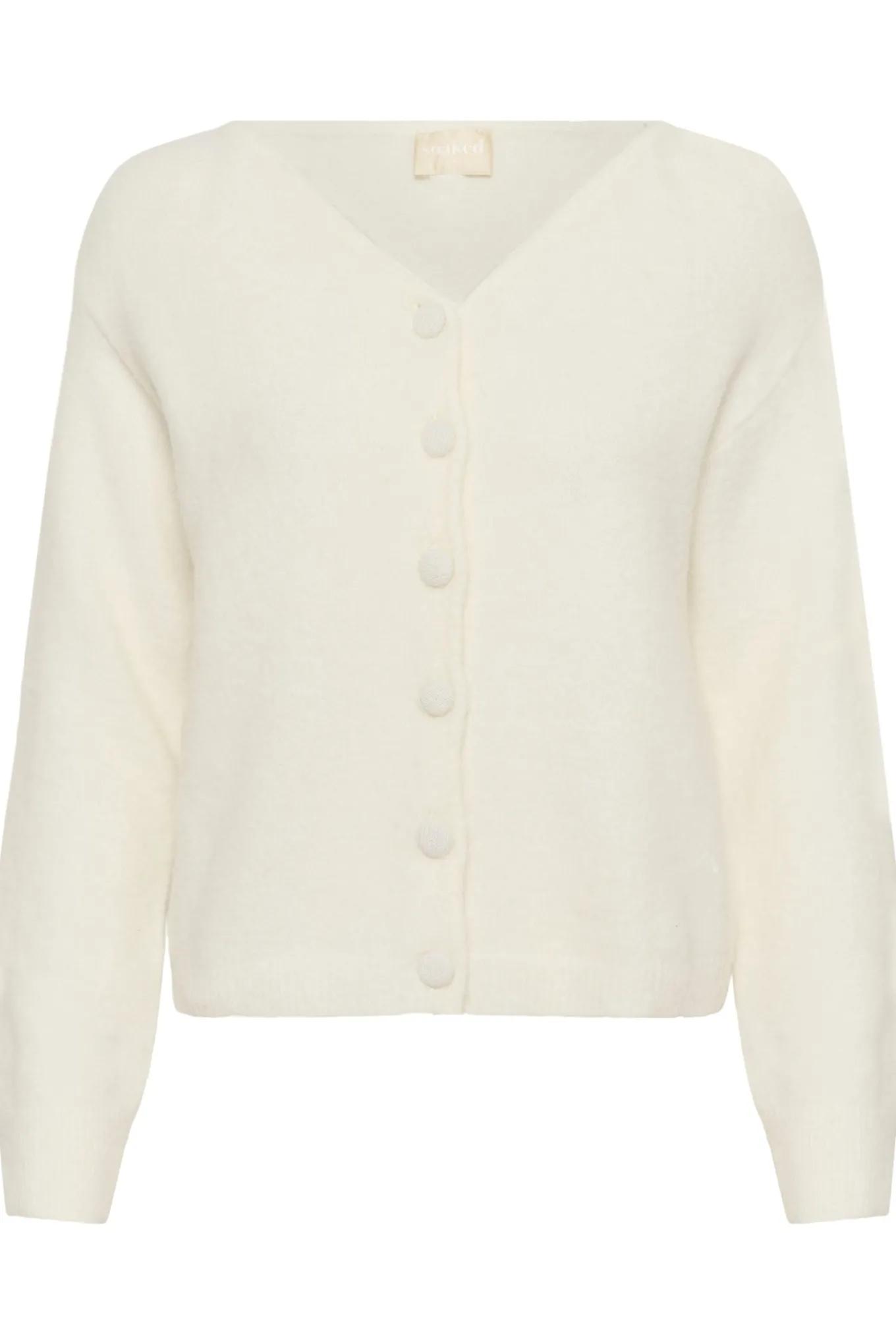 SLAnina VNeck Cardigan Broken White 111001 30408986