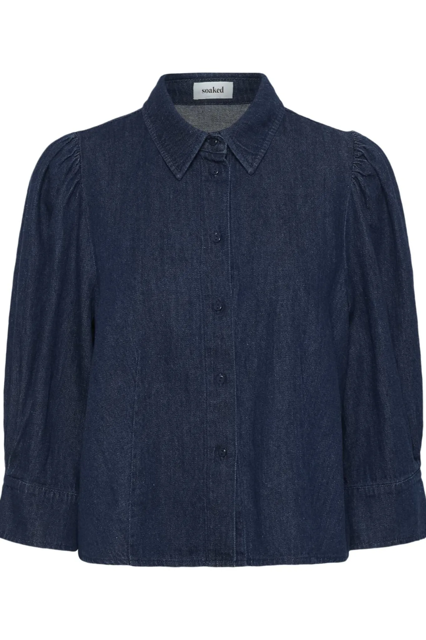 SLChaman Hella Shirt Dark Blue Denim 301728 30409038