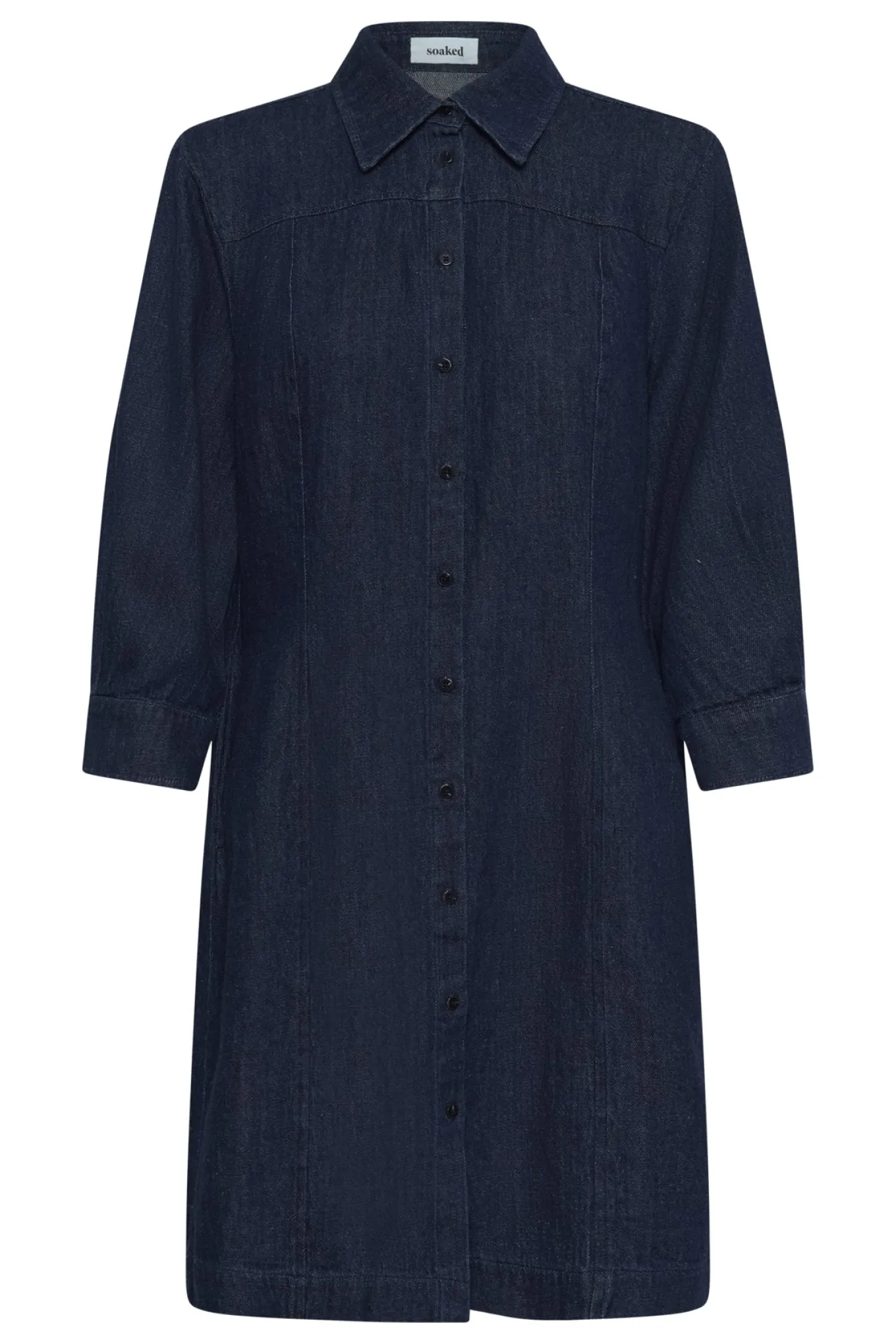SLChaman Short Dress Dark Blue Denim 301728 30409131