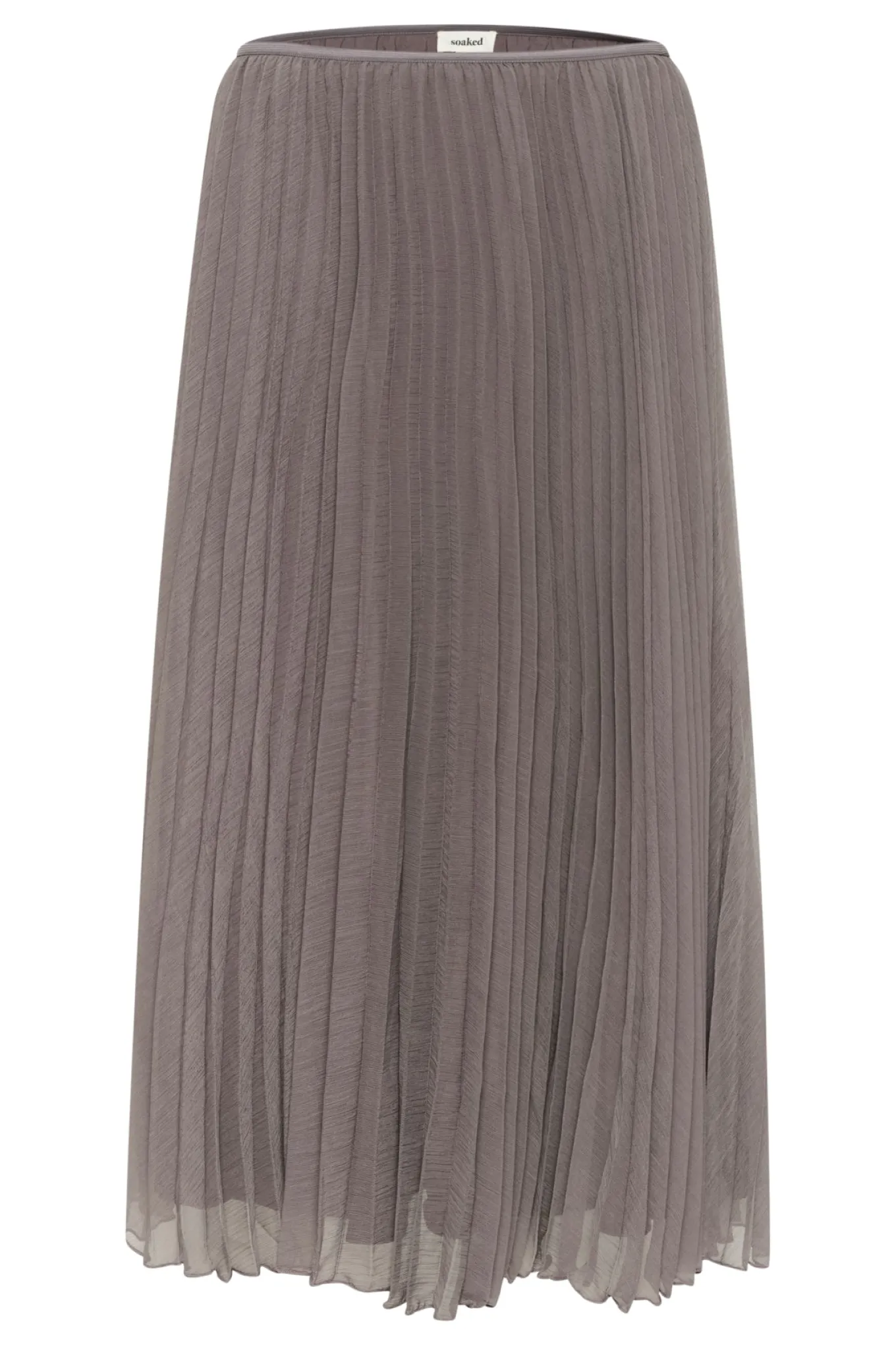 SLEvelina Pliss‚ Skirt DARK GULL GRAY 180403 30408017