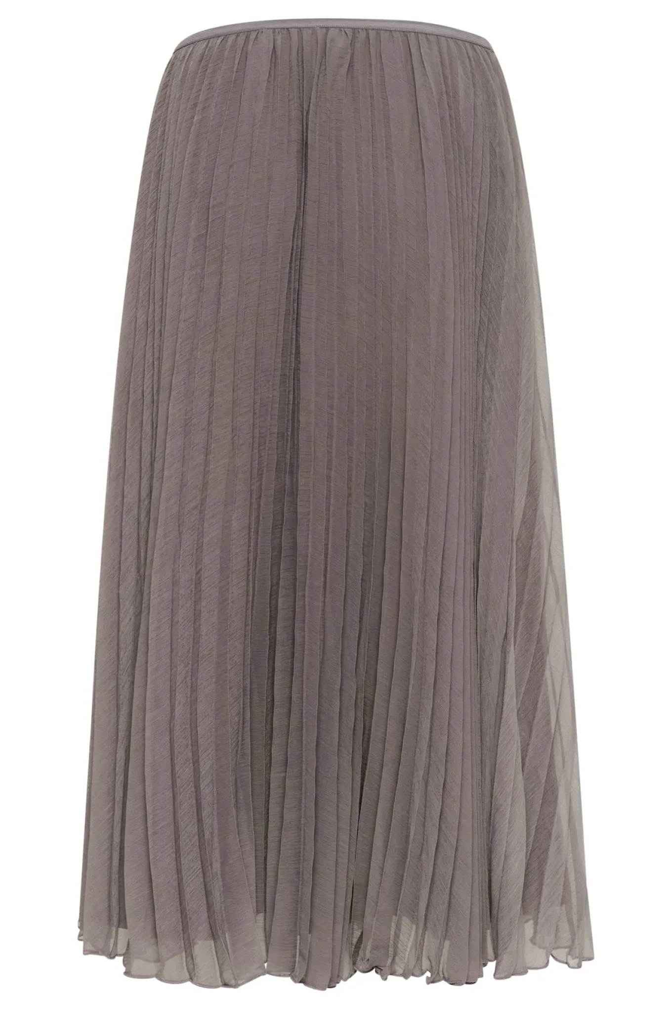 SLEvelina Pliss‚ Skirt DARK GULL GRAY 180403 30408017