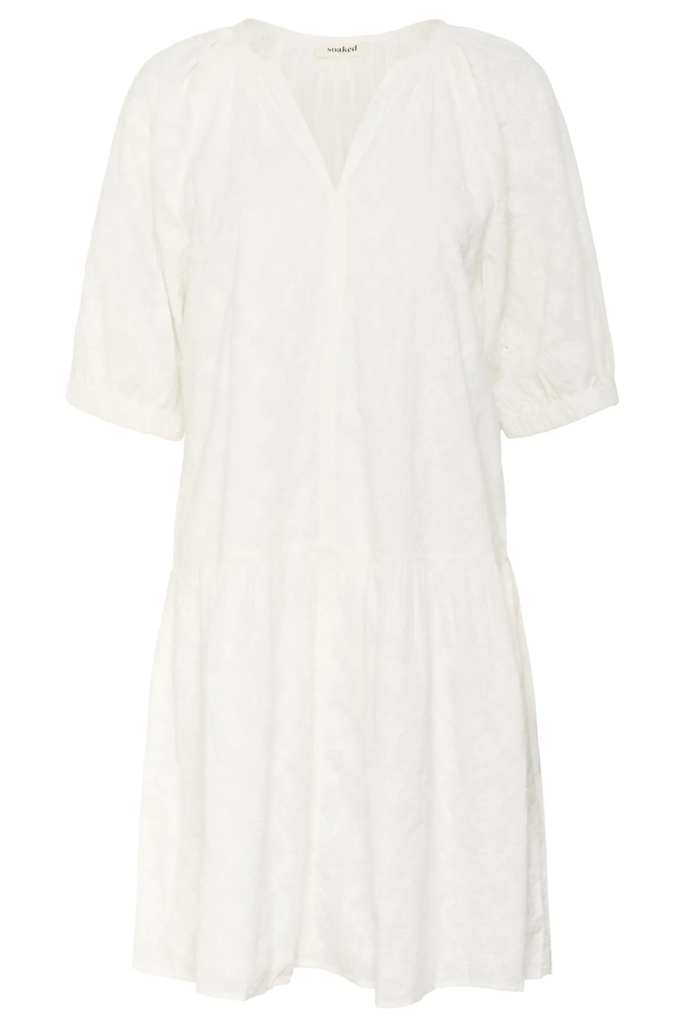 SLIsja Dress SS Broken White 30408673