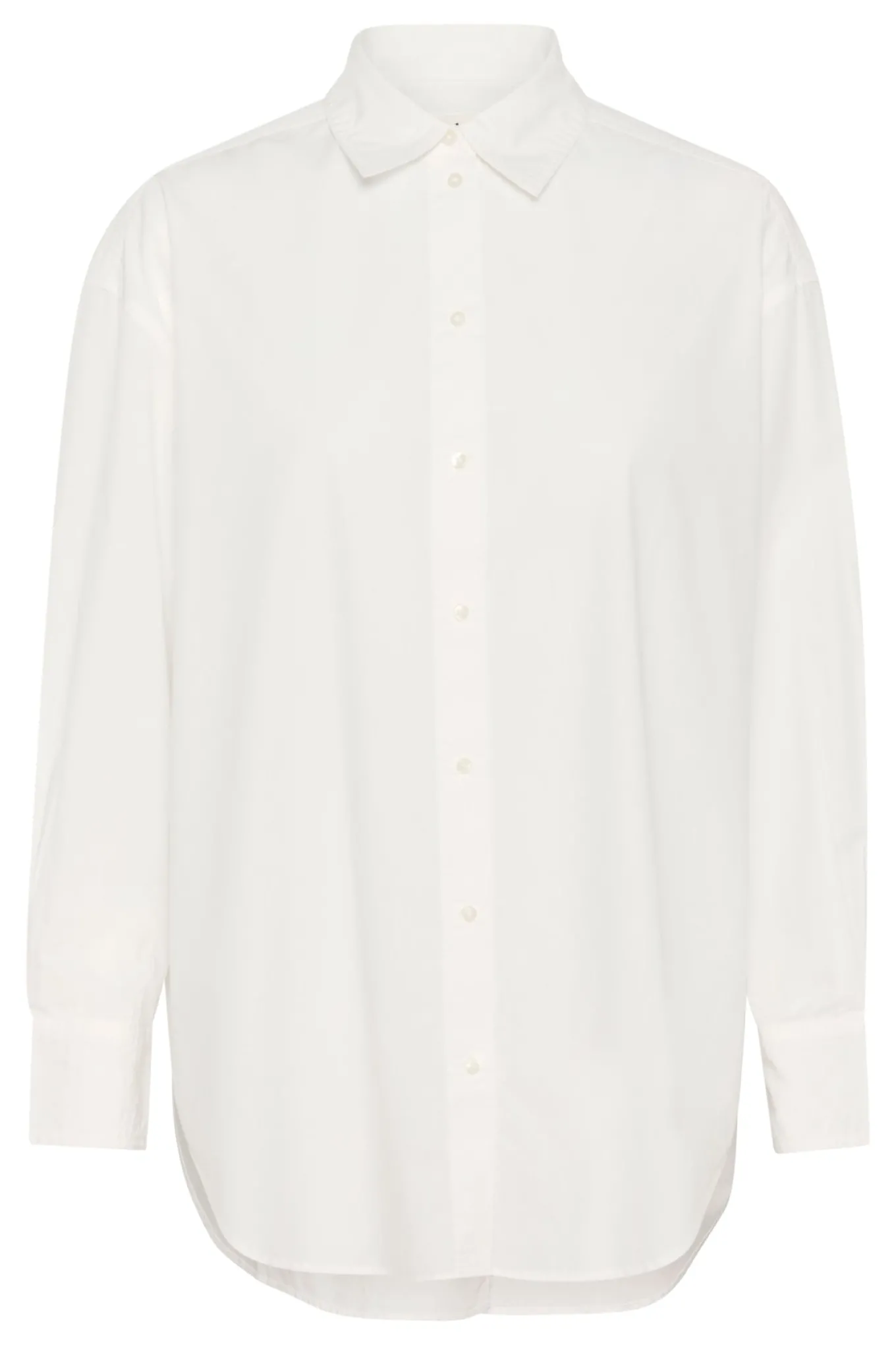 SLJani Poplin Shirt LS Broken White 30408178