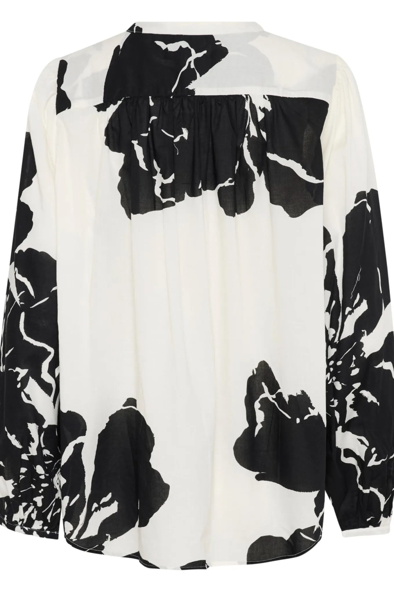 SLJoanne Shirt LS Whisper White Mega Flower 30408321