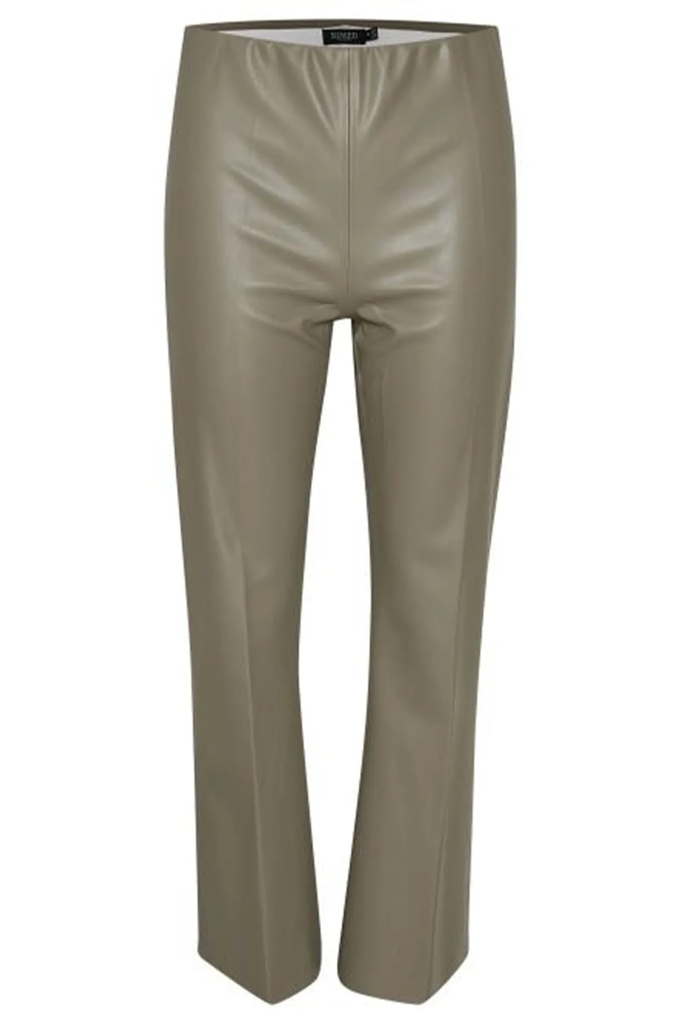 SLKaylee PU Kickflare Pants Brindle 30404598
