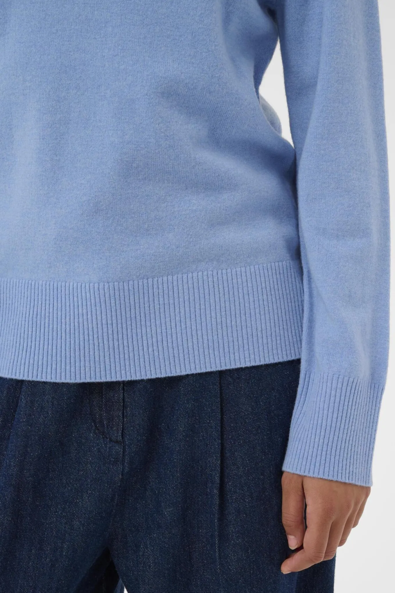 SLMolina Roundneck Pullover Hydrangea 164030 30408865