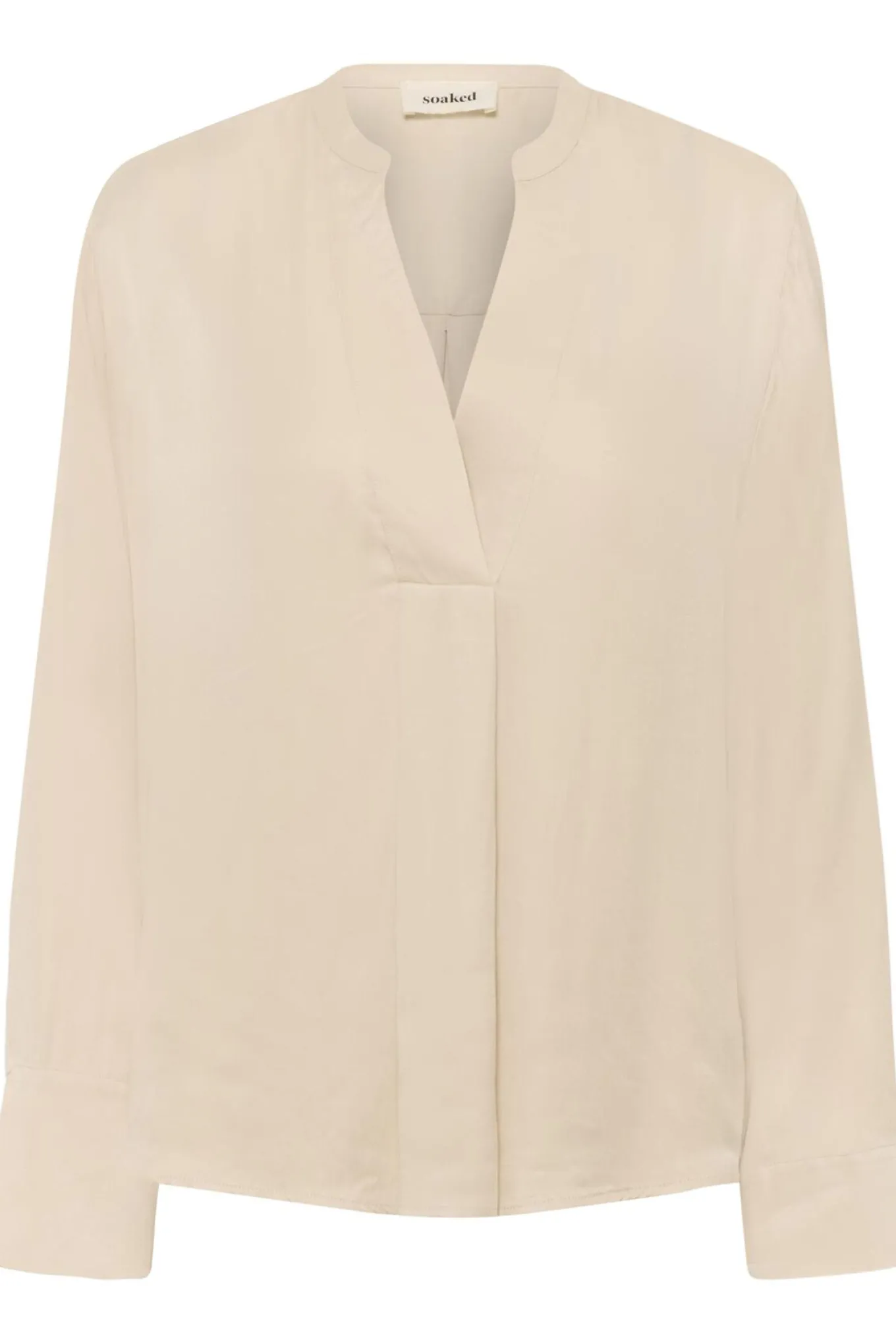 SLNadeya Albia Blouse LS Oatmeal 130401 30409121