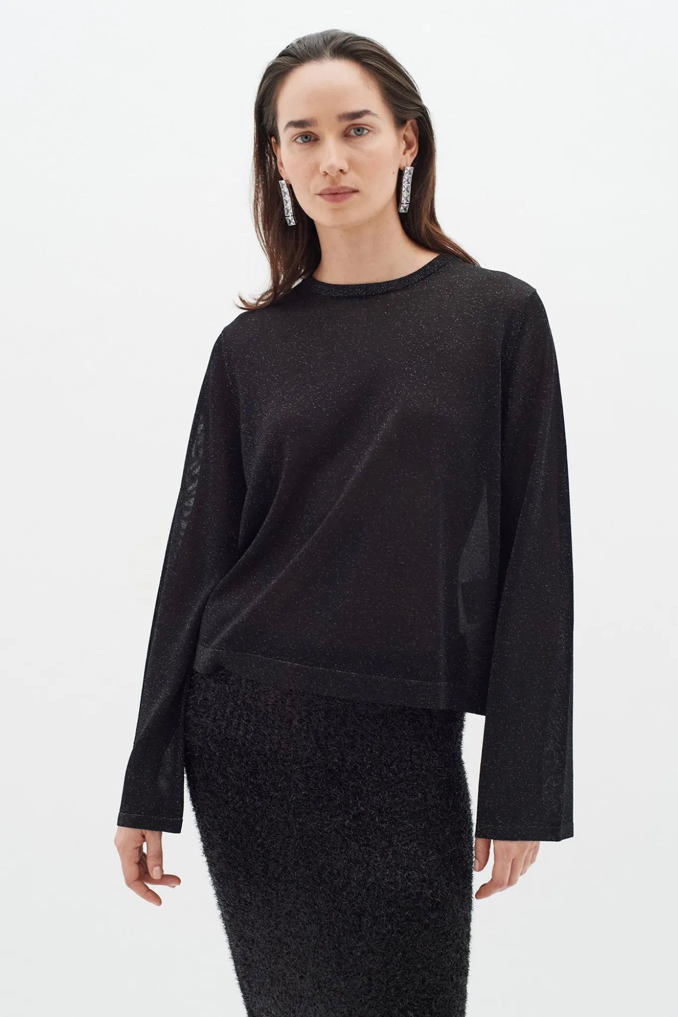 ThaniIW Pullover Black 30109764