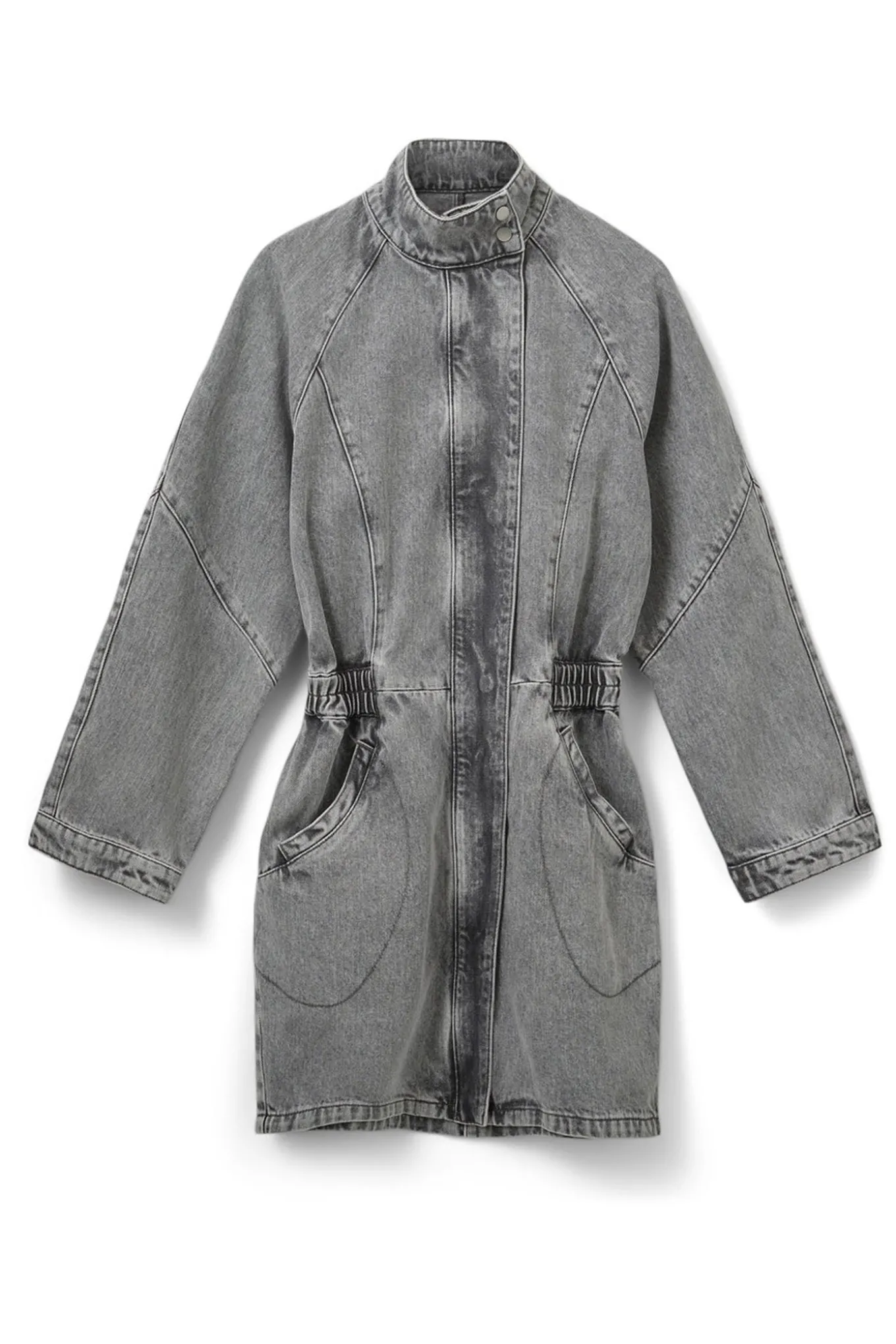 THILISW DRESS 8052 Stone Grey S253112