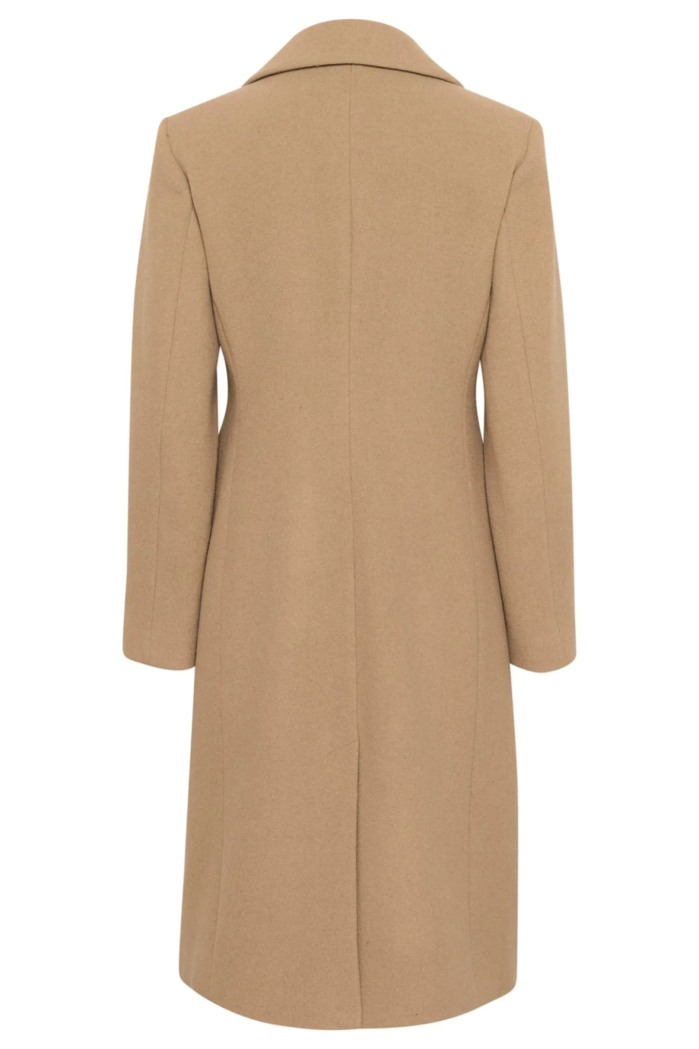 ThoraIW Lapel Coat R Tobacco Brown 30110808