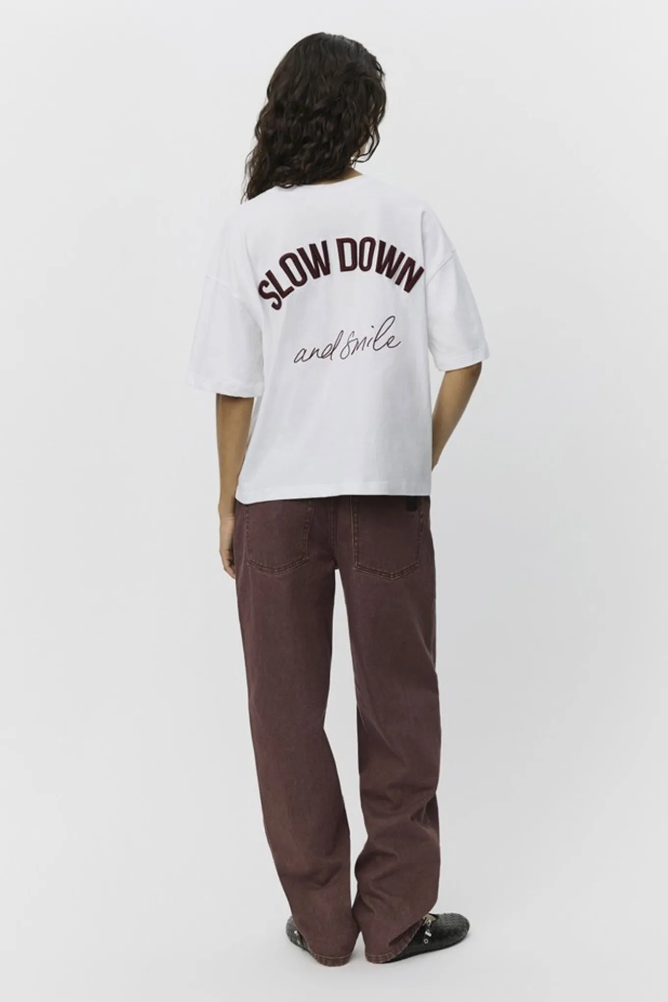 TOKYOSW JEANS 4067 Burgundy S253420