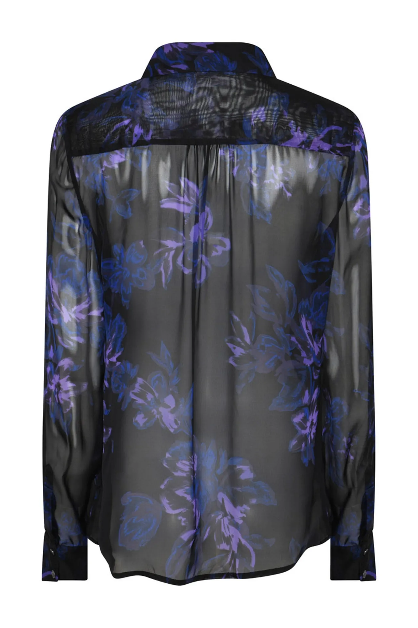 TrilobaBBCori Shirt Purple Flower BBW4759