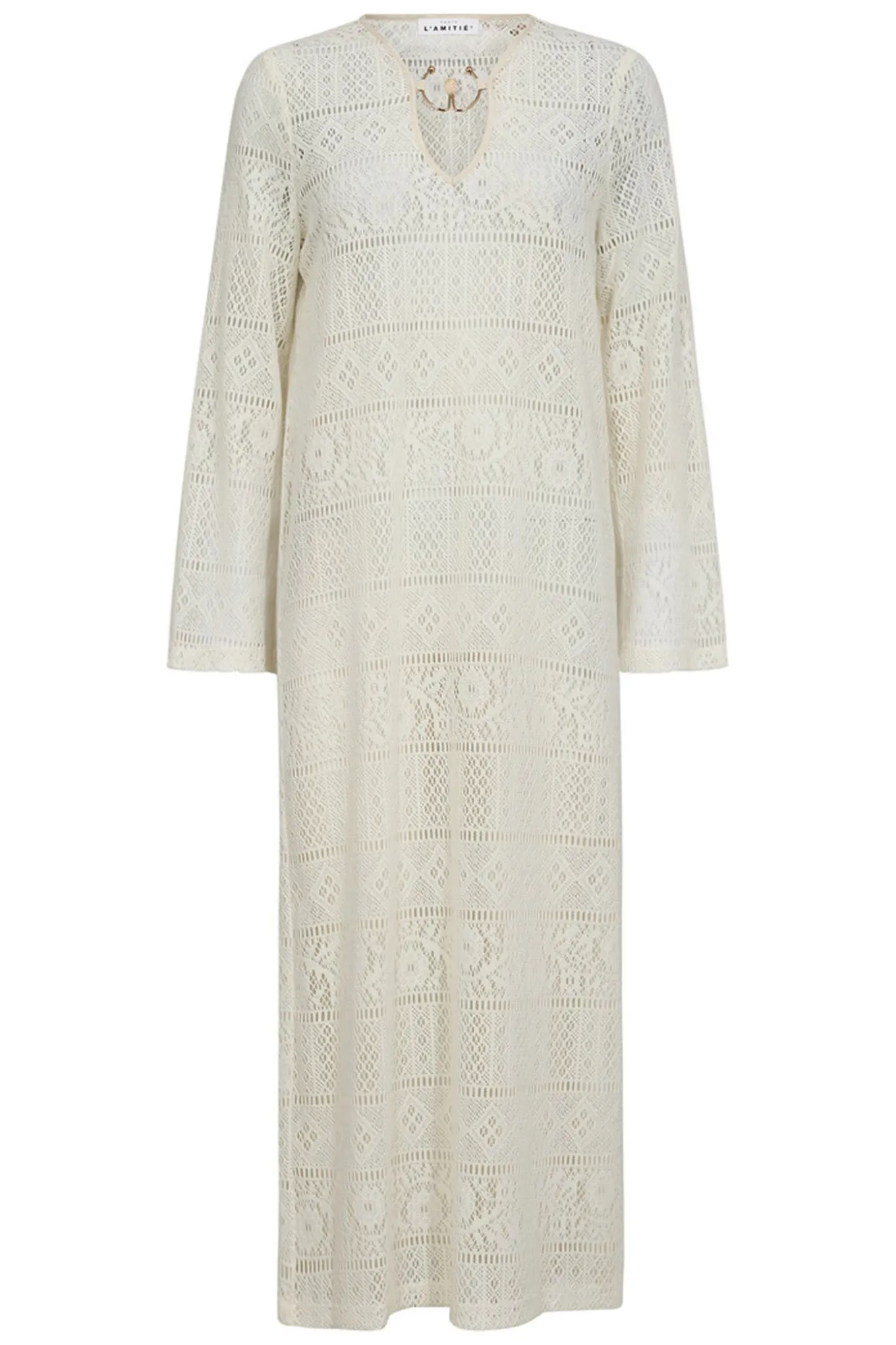Utopia Lace LS Buckle Dress OffWhite HL10081