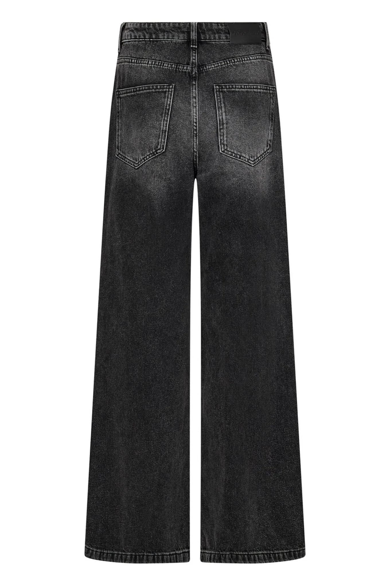 VickyCC Stud Wide LL Jeans 96Black 31639