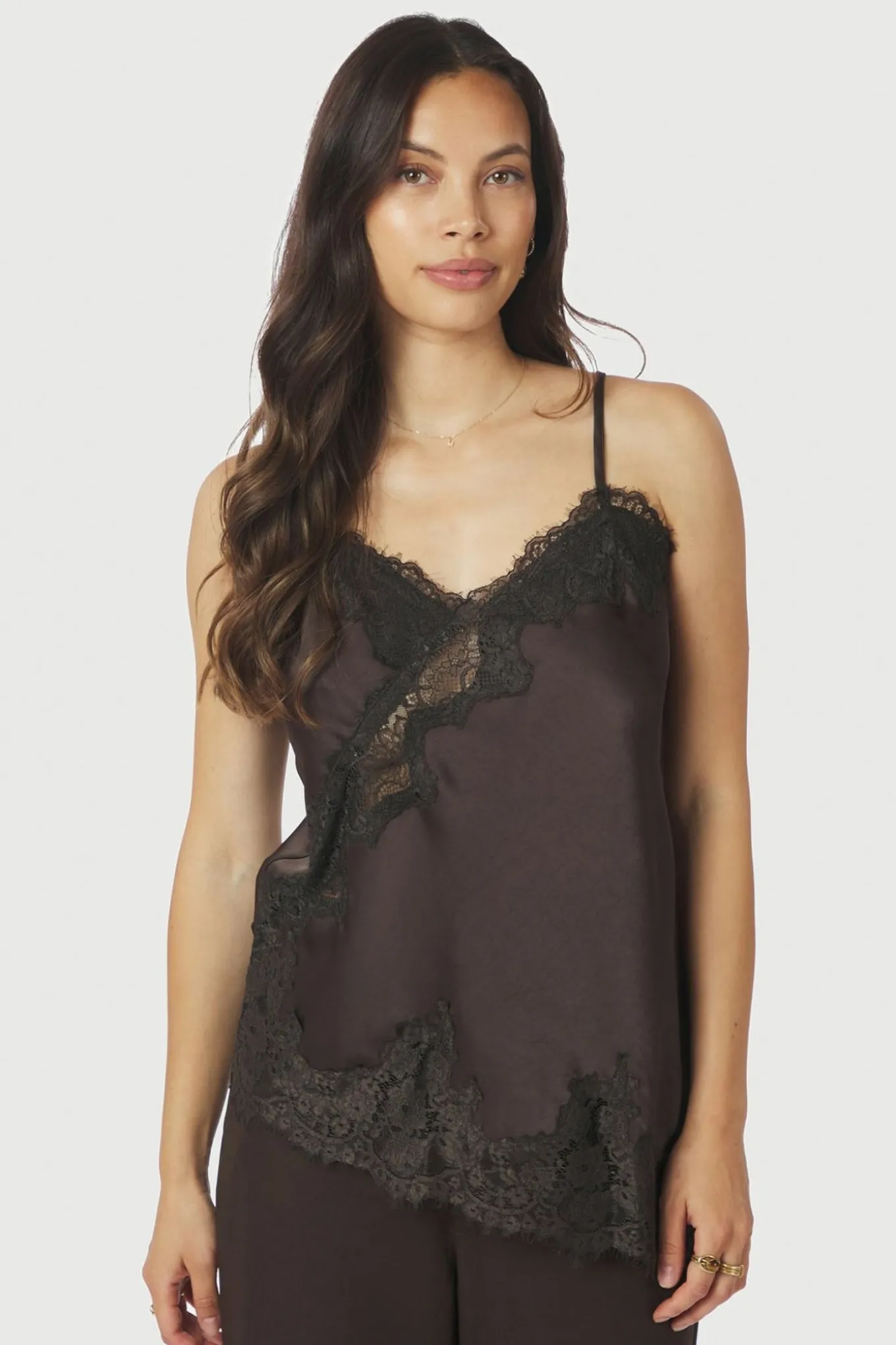 Viole Lace Dark brown 167409