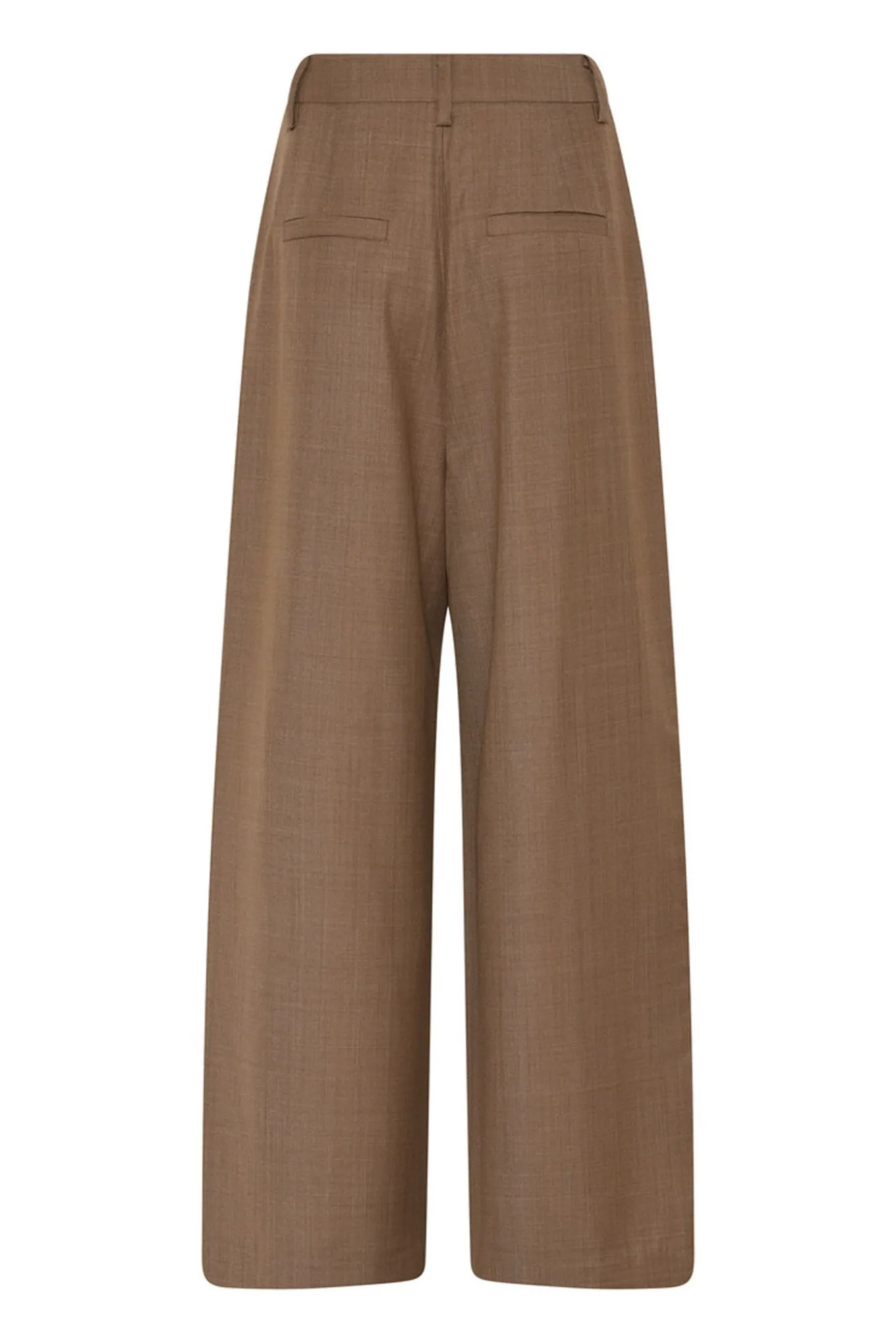 Waterlilybbvala Pants Brown Melange BBW4753