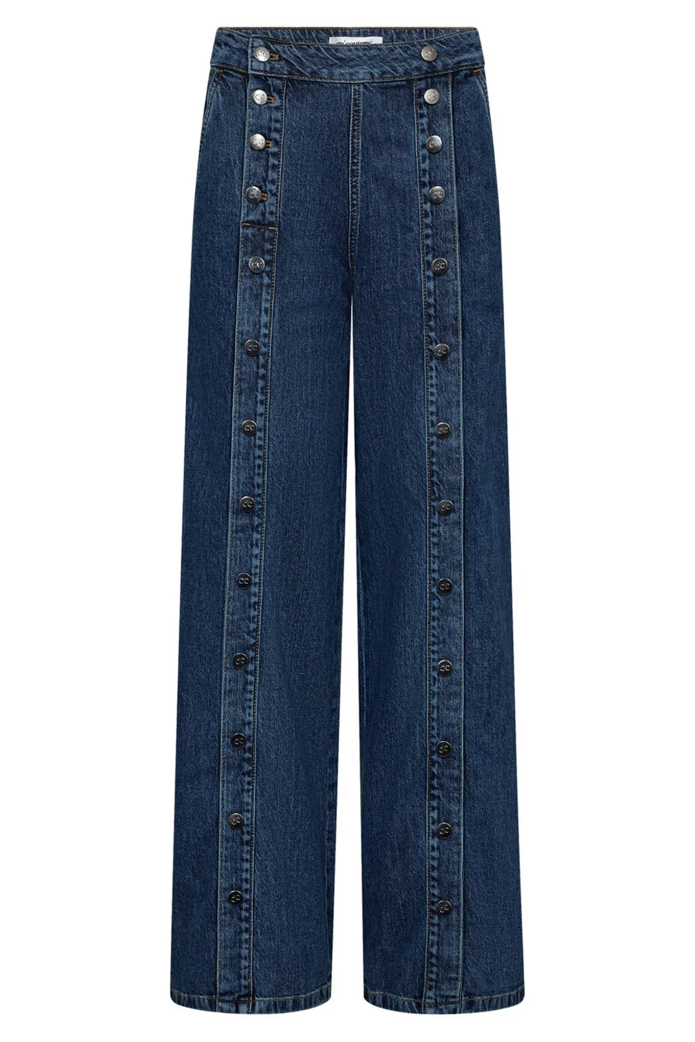 WillaCC Button Jeans 580Indigo 41005