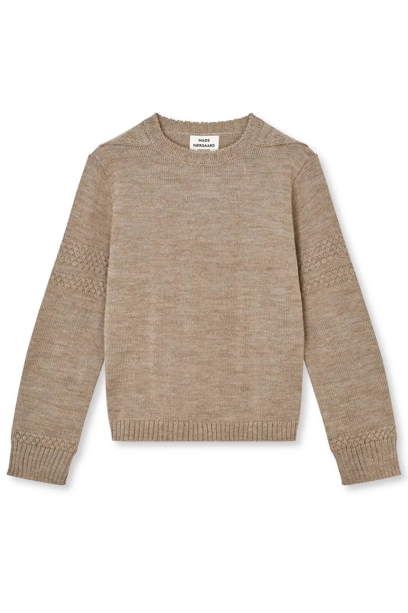 Wool Karoline Sweater BEIGE MELANGE 205014