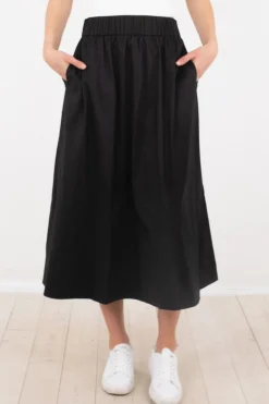Yara Poplin Black 158280