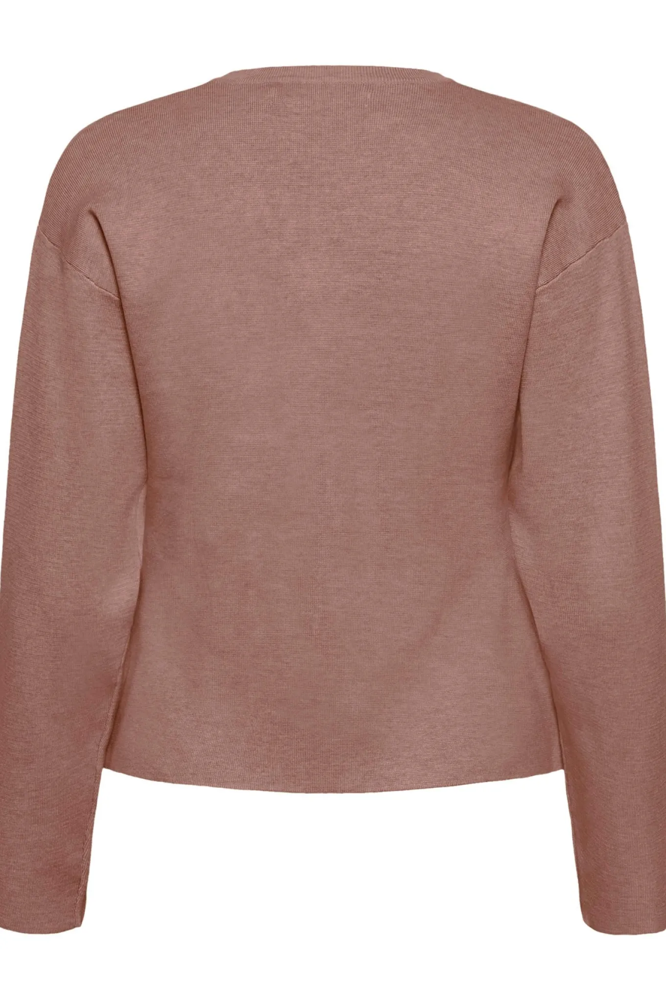 YenahIW Fitted Cardigan Ash Rose Melange 1715141 30111125