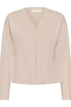 YenahIW Fitted Cardigan Haze Melange 1304031 30111125
